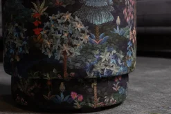 Pouf Moyen Pip Garden Bleu Fonce
