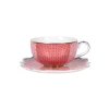 Royal Multi Tasse Et Soucoupe A Expresso Rose