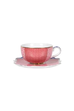 Royal Multi Tasse Et Soucoupe A Expresso Rose