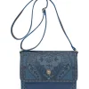 Sac Bandouliere Kyoto Festival En Coloris Bleu Denim