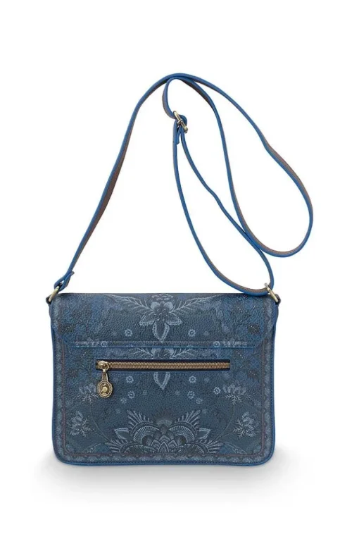 Sac Bandouliere Kyoto Festival En Coloris Bleu Denim