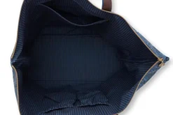 Sac Cabas Kyoto Festival En Coloris Bleu