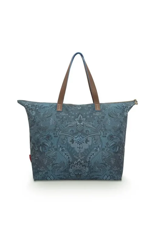 Sac Cabas Kyoto Festival En Coloris Bleu