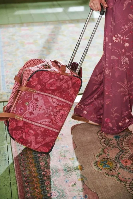 Sac Week-End A Roulettes Kyoto Festival En Coloris Fonce