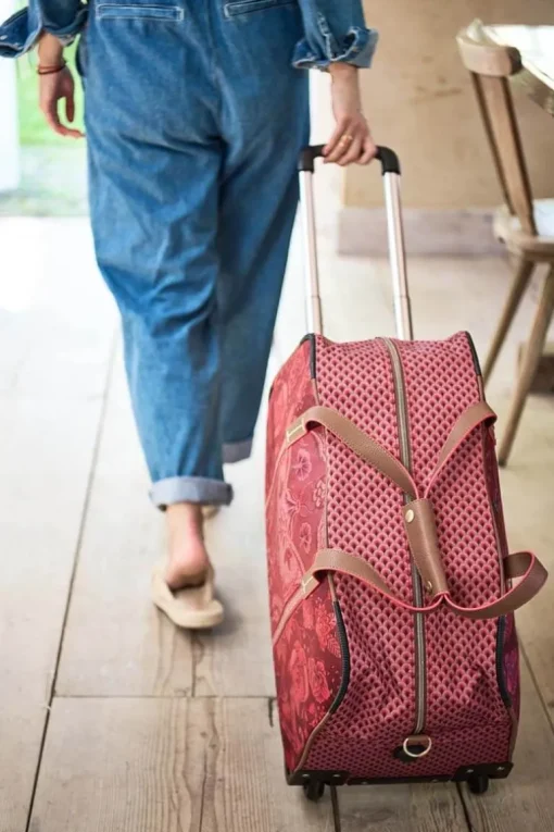 Sac Week-End A Roulettes Kyoto Festival En Coloris Fonce