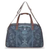Sac Week-End De Taille Moyenne Kyoto Festival En Coloris Bleu