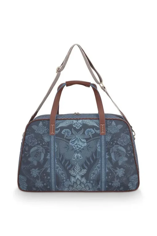 Sac Week-End De Taille Moyenne Kyoto Festival En Coloris Bleu
