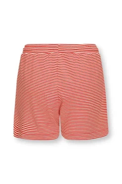 Short Little Sumo Stripe En Coloris Corail