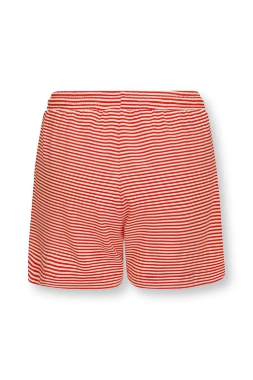 Short Little Sumo Stripe En Coloris Corail