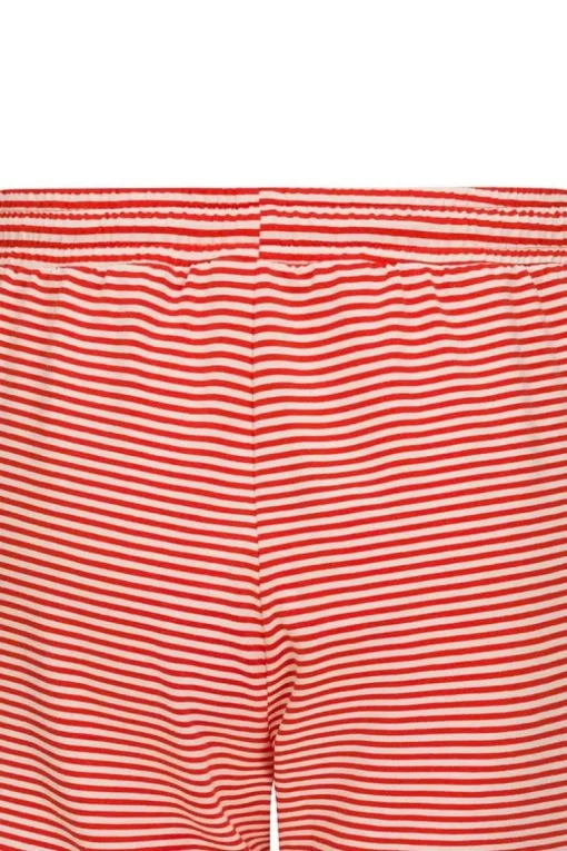 Short Little Sumo Stripe En Coloris Corail
