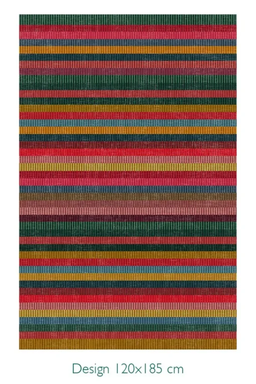 Tapis Jacquard Stripes Par Pip Multi