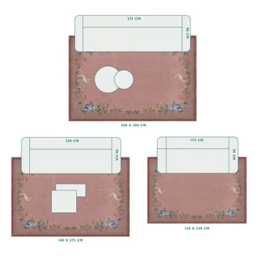 Tapis Jolie Par Pip Vintage