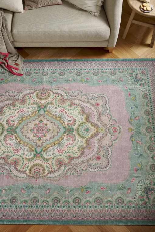 Tapis Majorelle Par Pip Lilas/Vert