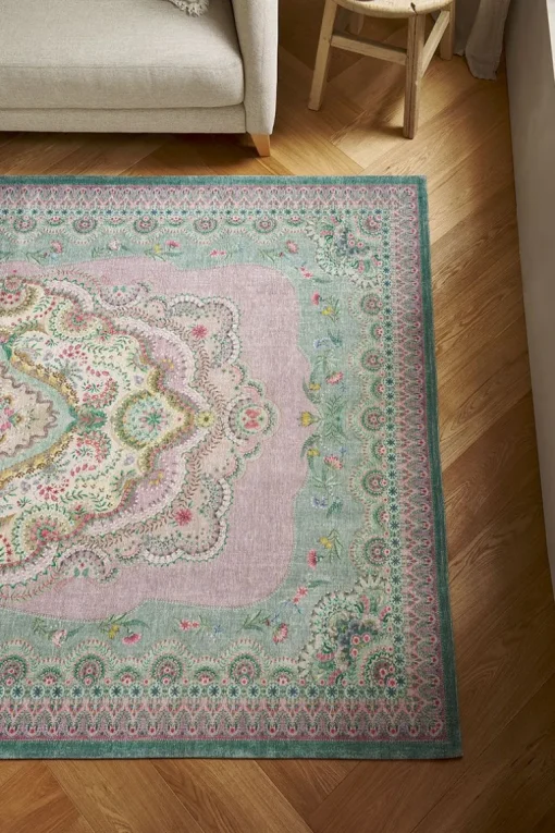 Tapis Majorelle Par Pip Lilas/Vert