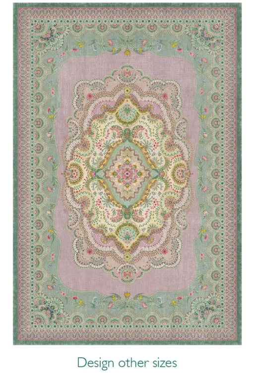 Tapis Majorelle Par Pip Lilas/Vert