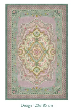 Tapis Majorelle Par Pip Lilas/Vert