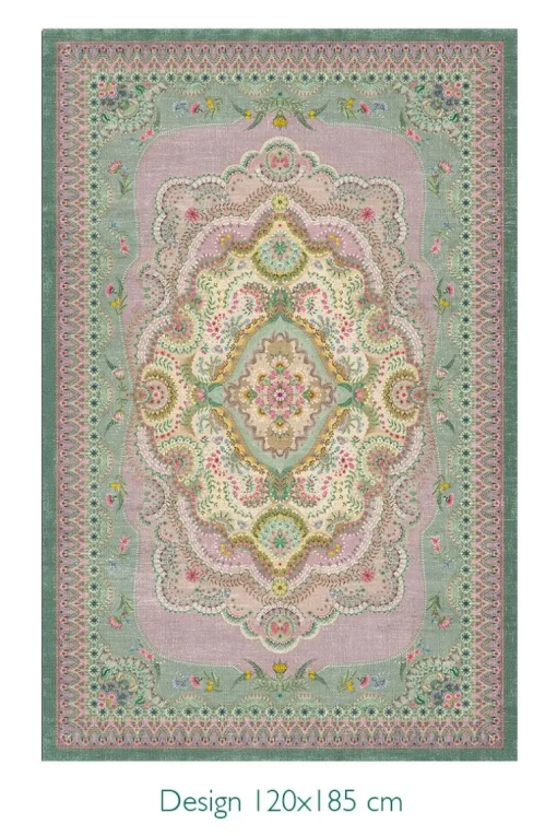 Tapis Majorelle Par Pip Lilas/Vert