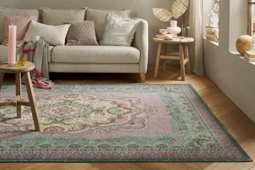 Tapis Majorelle Par Pip Lilas/Vert