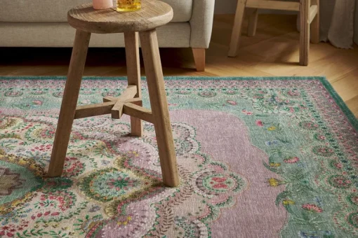 Tapis Majorelle Par Pip Lilas/Vert