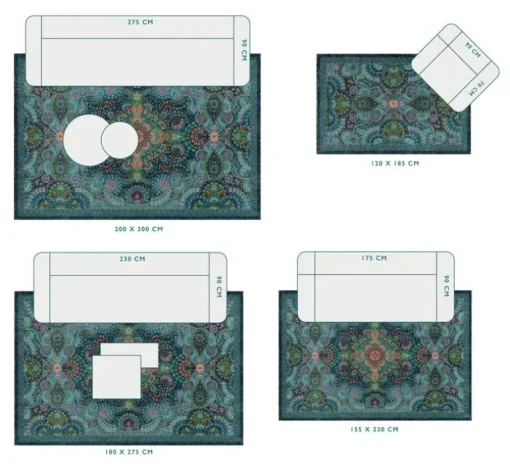 Tapis Moon Delight Par Pip Fonce