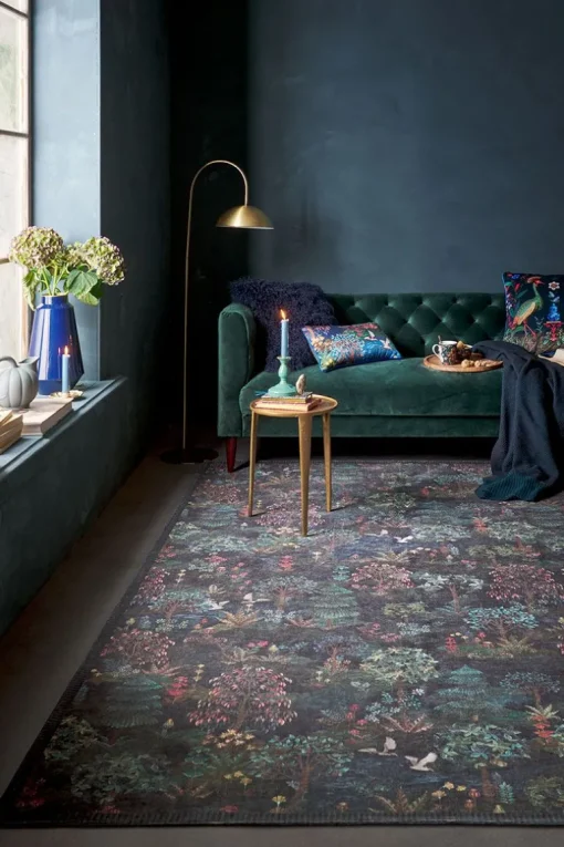 Tapis Pip Garden Bleu Fonce