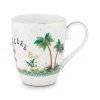Tasse De Grande Taille A Pois Jolie En Coloris Dore
