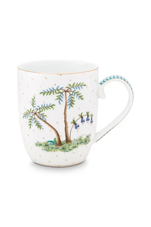 Tasse De Petite Taille A Pois Jolie En Coloris Dore
