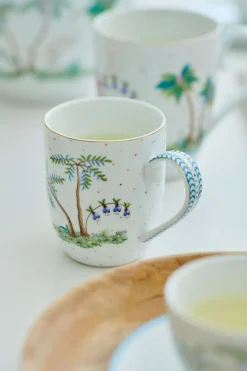 Tasse De Petite Taille A Pois Jolie En Coloris Dore