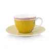 Tasse Et Soucoupe A Expresso La Majorelle En Coloris Jaune