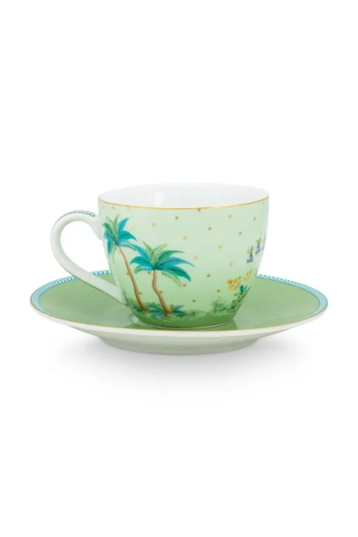 Tasse Et Soucoupe A Expresso Jolie En Coloris