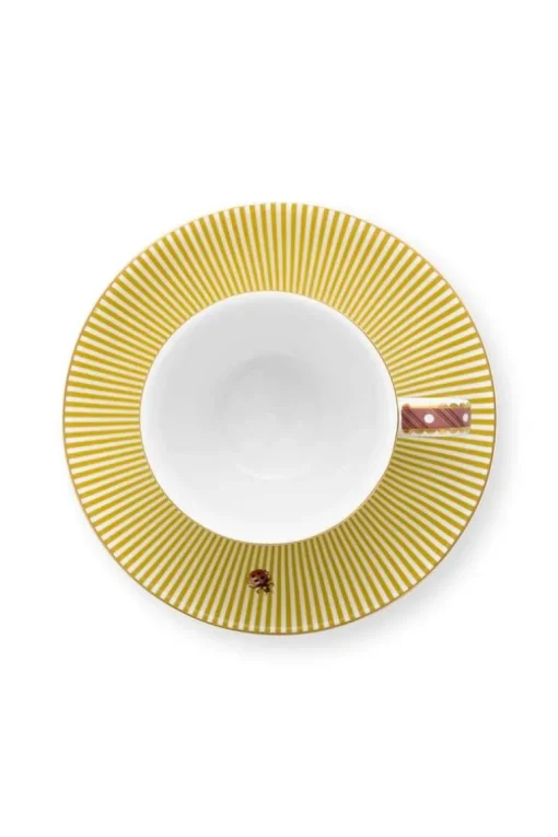 Tasse Et Soucoupe A Expresso La Majorelle En Coloris Jaune