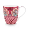 Tasse Xl Flower Festival Deco Rose Fonce