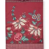Torchon De Cuisine Flower Festival Rose Fonce