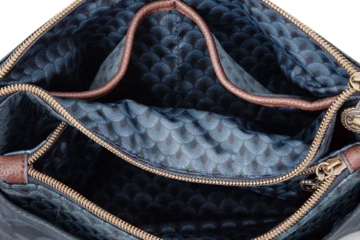 Trousse A Cosmetiques Combi Kyoto Festival En Coloris Bleu
