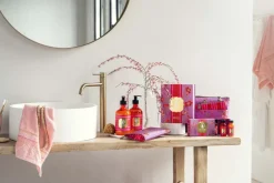 Trousse A Cosmetiques Combi Kawai Flower En Coloris Fuchsia