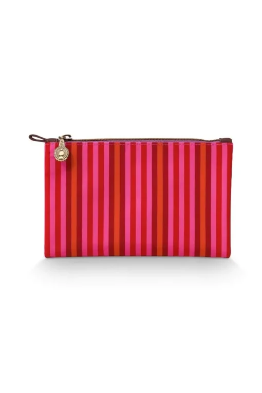 Trousse A Cosmetiques Combi Kawai Flower En Coloris Fuchsia