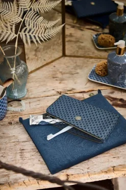 Trousse A Cosmetiques Zippee Suki En Coloris Bleu