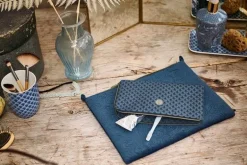 Trousse A Cosmetiques Zippee Suki En Coloris Bleu