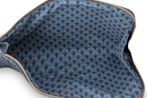 Trousse A Cosmetiques Zippee Kyoto Festival En Coloris Bleu