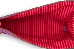 Trousse A Cosmetiques Zippee Kawai Flower En Coloris Fuchsia