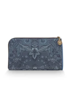 Trousse A Cosmetiques Zippee Kyoto Festival En Coloris Bleu