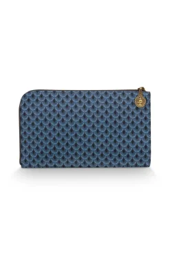 Trousse A Cosmetiques Zippee Suki En Coloris Bleu