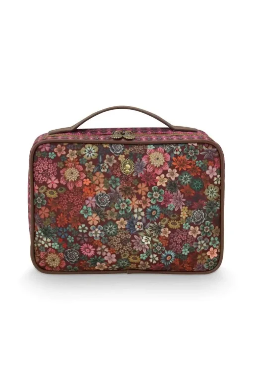 Trousse De Beauté Carree De Grande Taille Tutti I Fiori