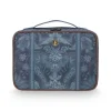 Trousse De Beauté Carree De Grande Taille Kyoto Festival En Coloris Bleu