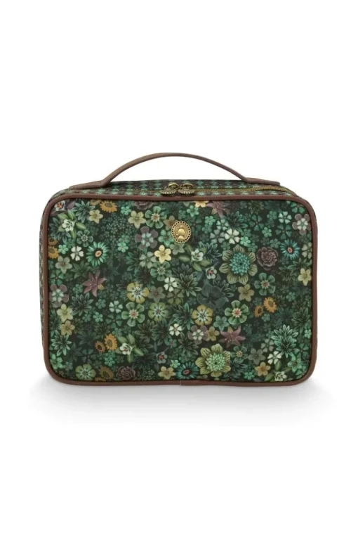 Trousse De Beauté Carree De Grande Taille Tutti I Fiori
