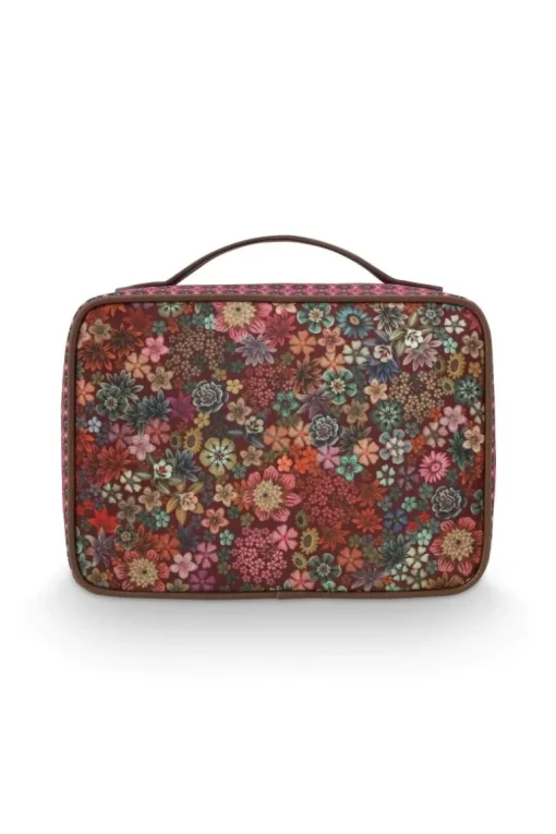 Trousse De Beauté Carree De Grande Taille Tutti I Fiori