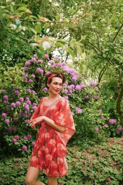 Tunique Flora Firenze En Coloris Corail
