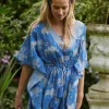 Tunique Flora Firenze En Coloris Cobalt