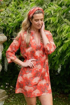 Tunique Flora Firenze En Coloris Corail
