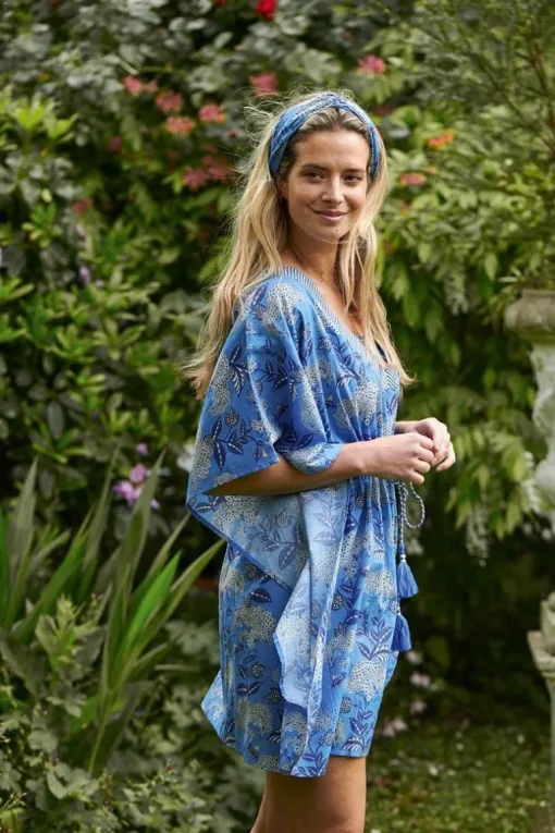 Tunique Flora Firenze En Coloris Cobalt